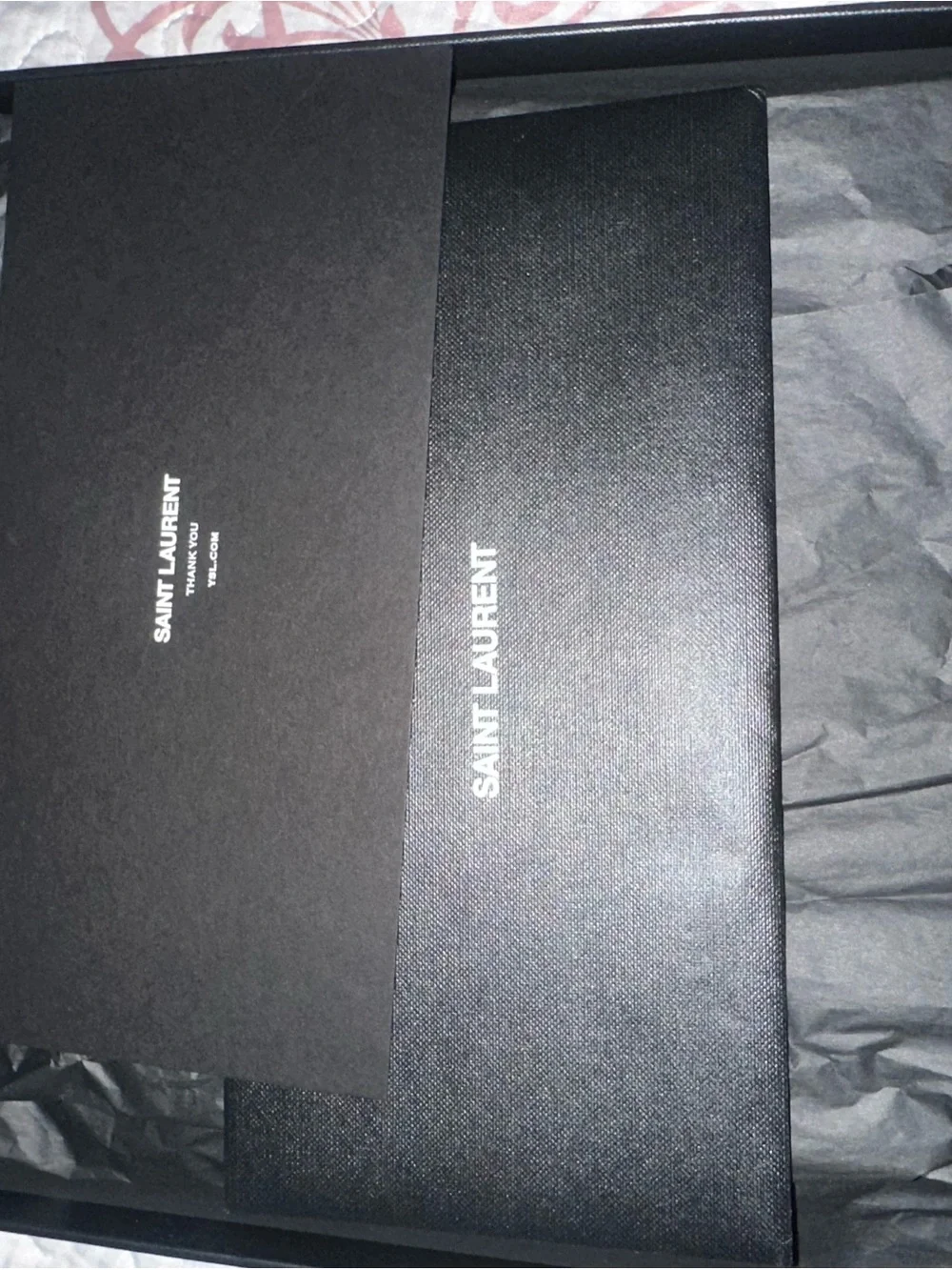 Saint Laurent Black Tote-I want to do bad things with you - Picture 6 of 11